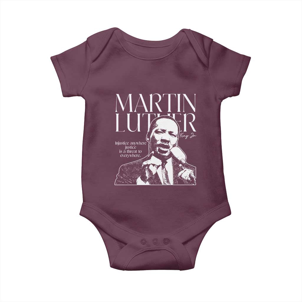 Martin Luther King Jr Baby Onesie MLK Day Black History Month Inspirational Quote - African Pride