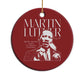 Martin Luther King Jr Christmas Ornament MLK Day Black History Month Inspirational Quote - African Pride