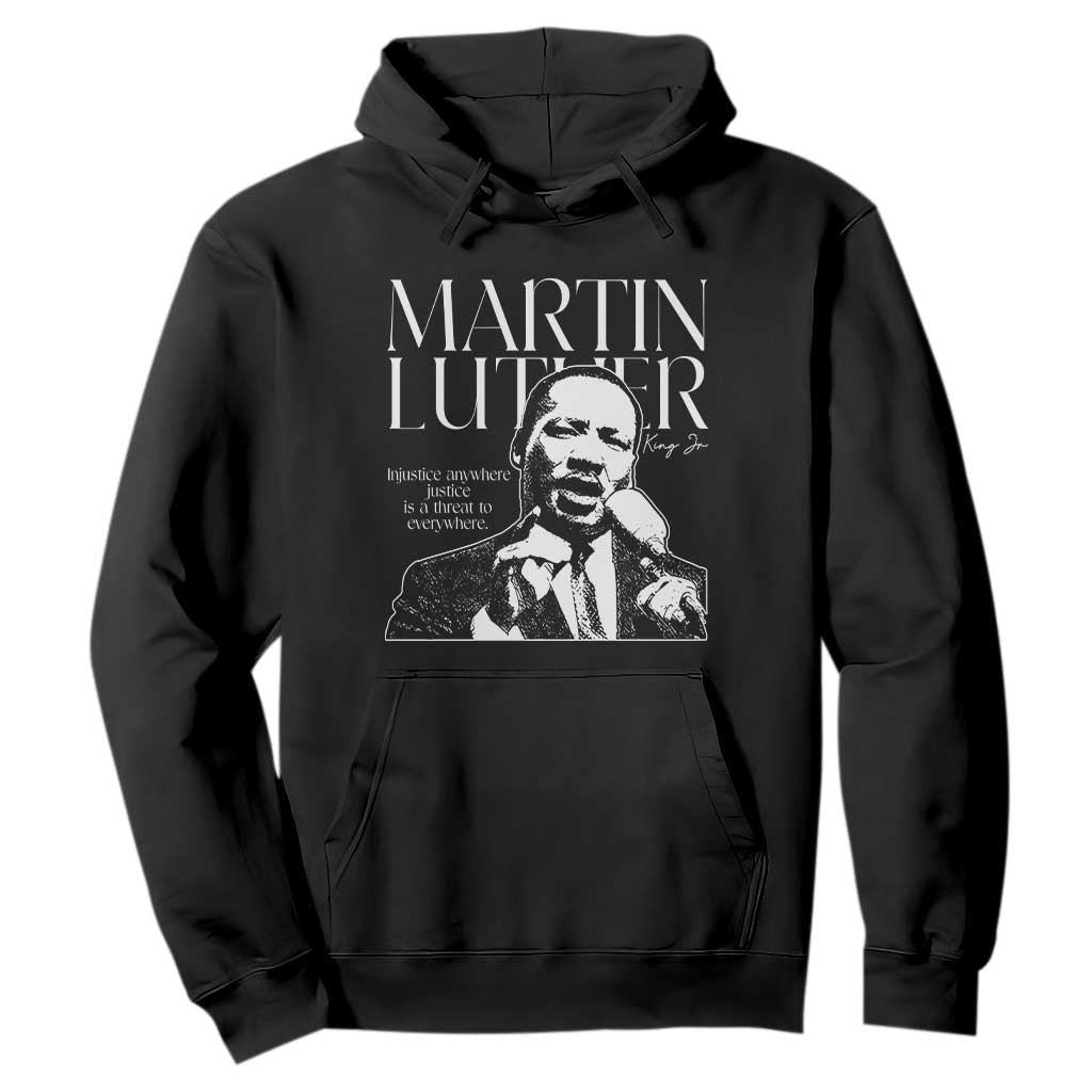 Martin Luther King Jr Hoodie MLK Day Black History Month Inspirational Quote - African Pride