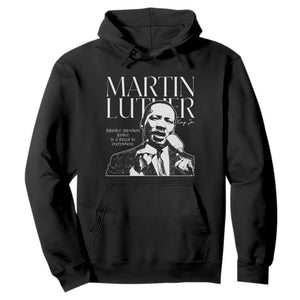 Martin Luther King Jr Hoodie MLK Day Black History Month Inspirational Quote - African Pride
