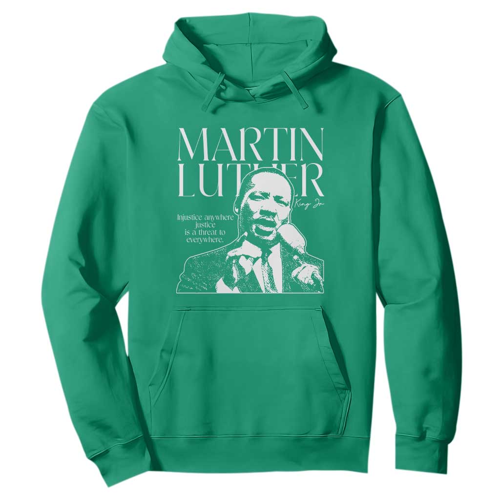 Martin Luther King Jr Hoodie MLK Day Black History Month Inspirational Quote - African Pride