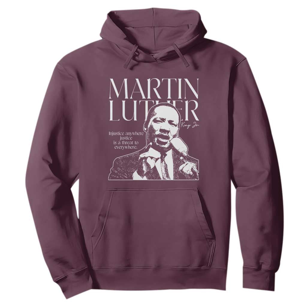 Martin Luther King Jr Hoodie MLK Day Black History Month Inspirational Quote - African Pride