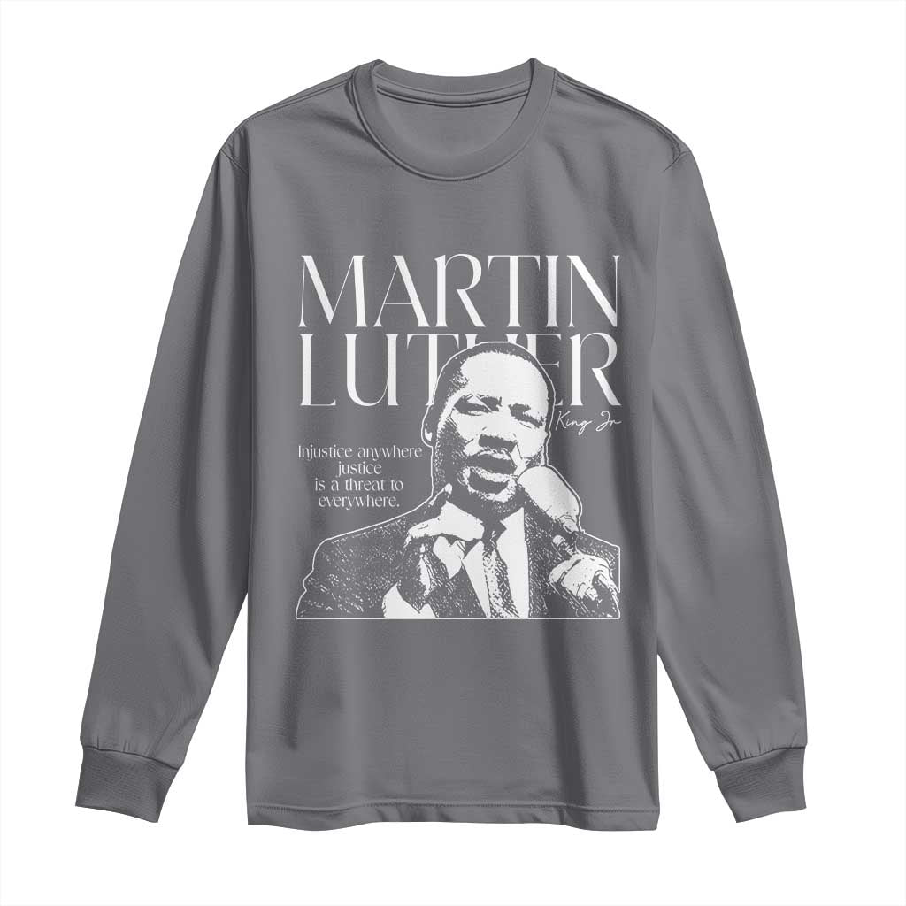 Martin Luther King Jr Long Sleeve Shirt MLK Day Black History Month Inspirational Quote - African Pride