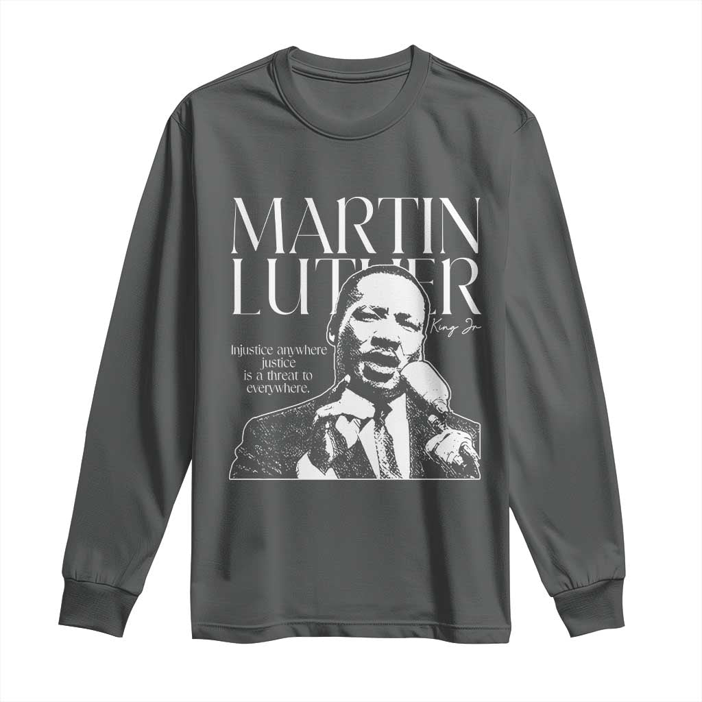 Martin Luther King Jr Long Sleeve Shirt MLK Day Black History Month Inspirational Quote - African Pride