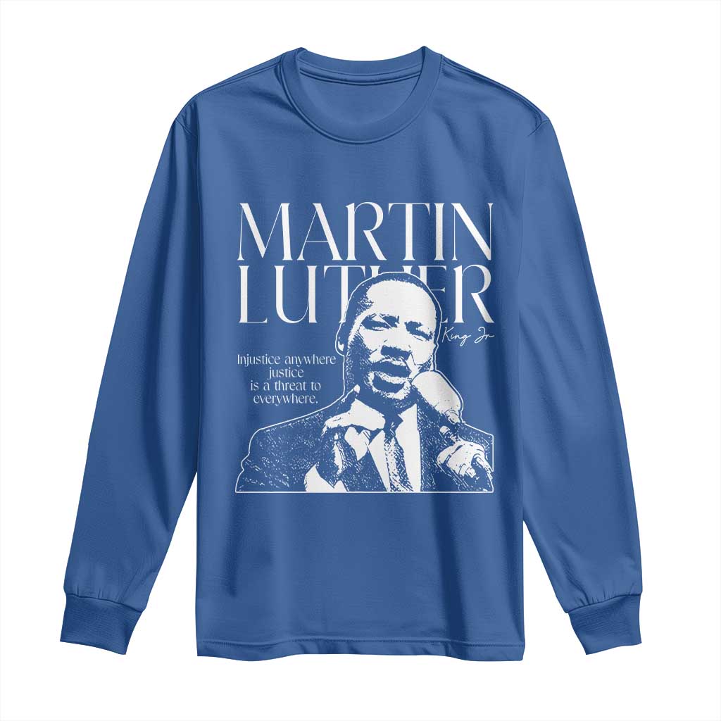 Martin Luther King Jr Long Sleeve Shirt MLK Day Black History Month Inspirational Quote - African Pride