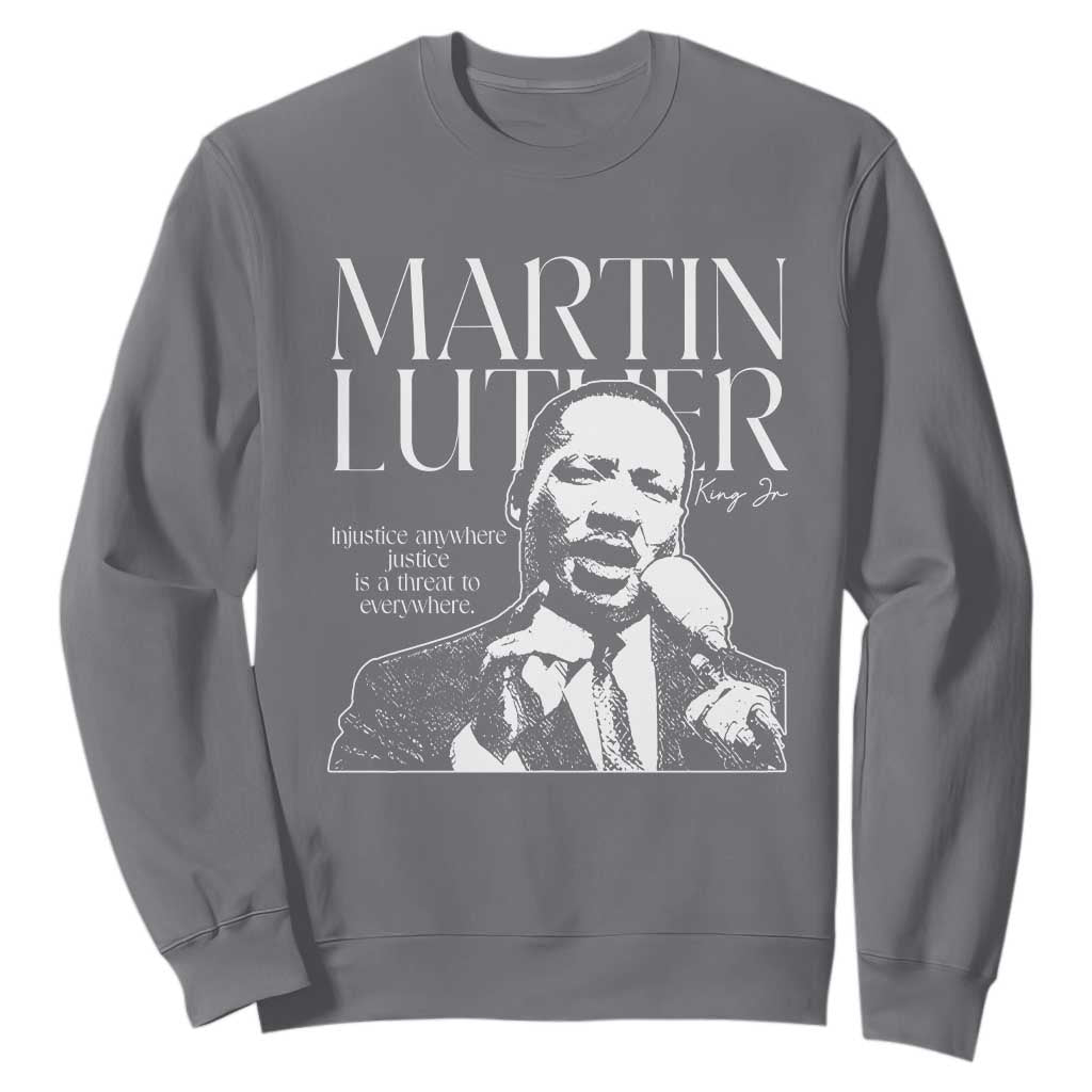 Martin Luther King Jr Sweatshirt MLK Day Black History Month Inspirational Quote - African Pride