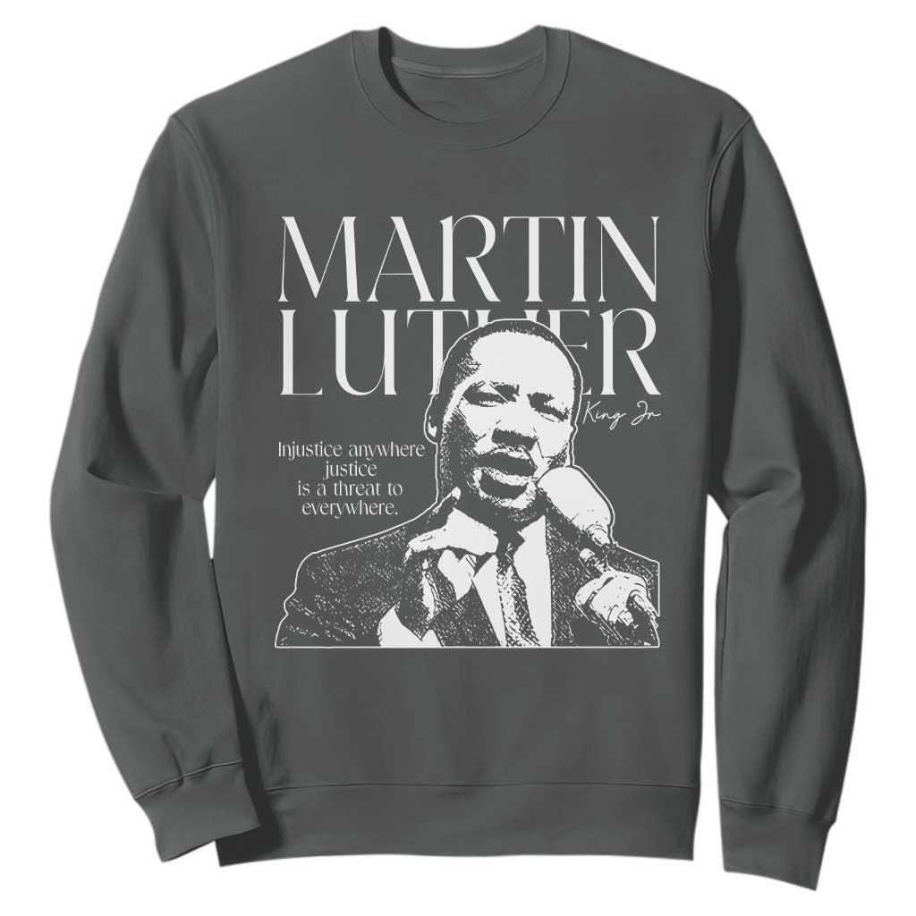 Martin Luther King Jr Sweatshirt MLK Day Black History Month Inspirational Quote - African Pride