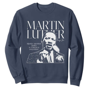 Martin Luther King Jr Sweatshirt MLK Day Black History Month Inspirational Quote - African Pride