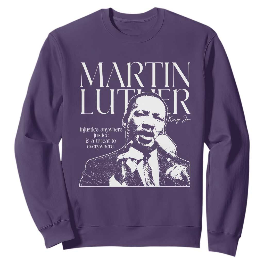 Martin Luther King Jr Sweatshirt MLK Day Black History Month Inspirational Quote - African Pride