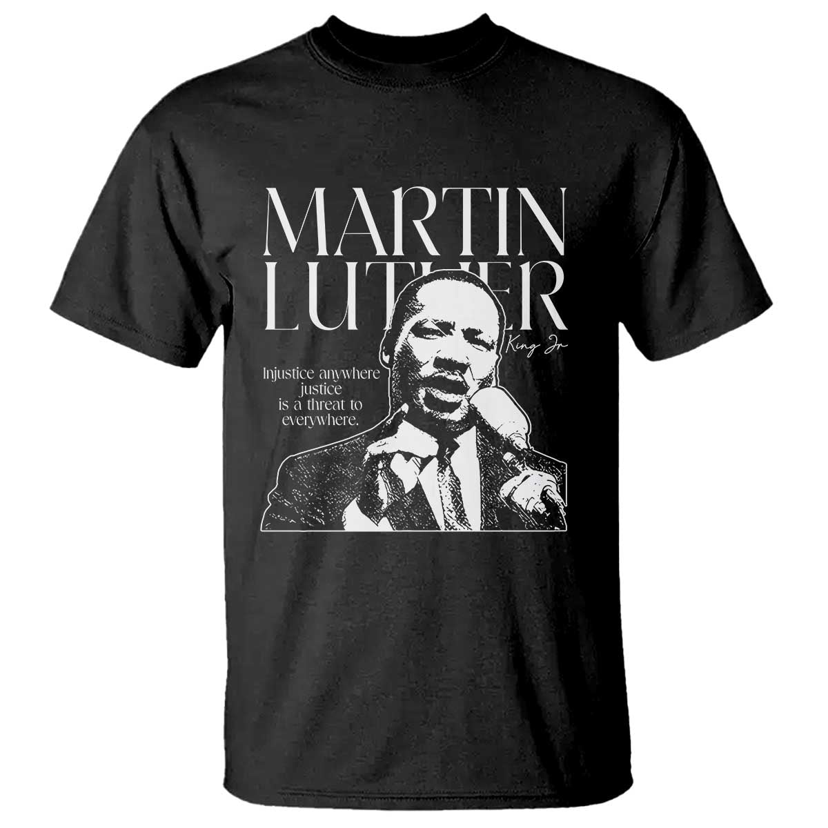 Martin Luther King Jr T Shirt MLK Day Black History Month Inspirational Quote - African Pride