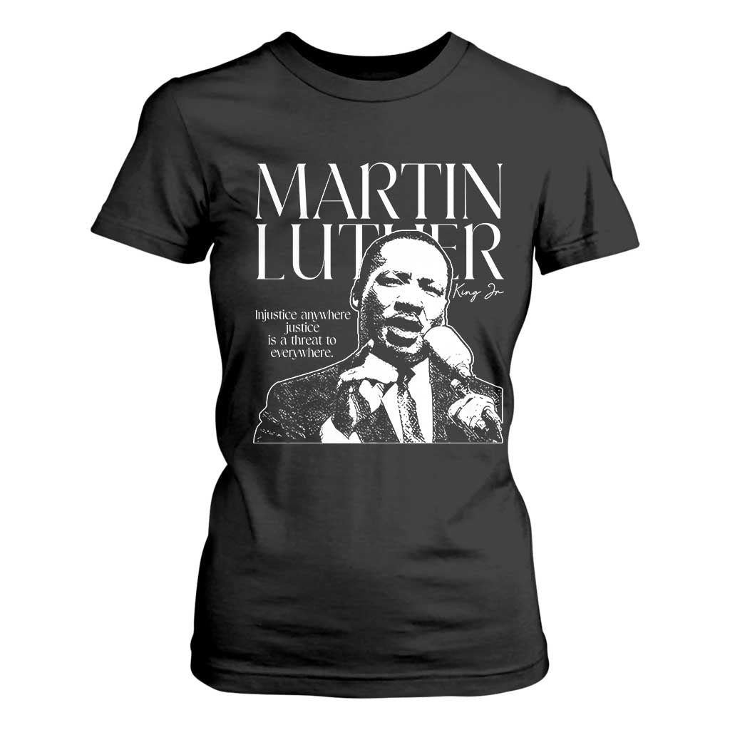 Martin Luther King Jr T Shirt For Women MLK Day Black History Month Inspirational Quote - African Pride