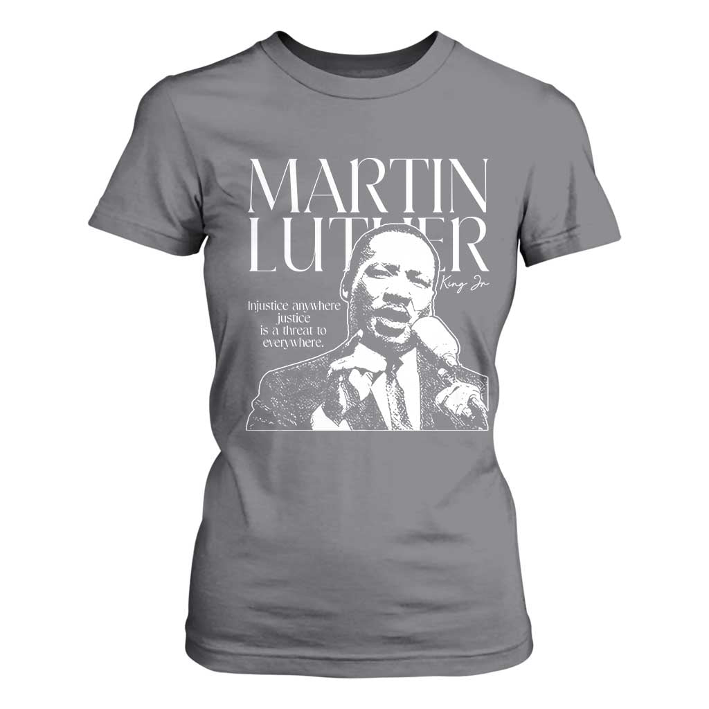 Martin Luther King Jr T Shirt For Women MLK Day Black History Month Inspirational Quote - African Pride