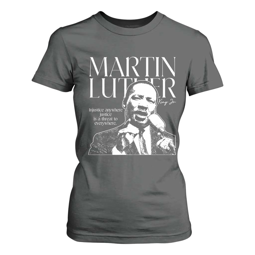 Martin Luther King Jr T Shirt For Women MLK Day Black History Month Inspirational Quote - African Pride