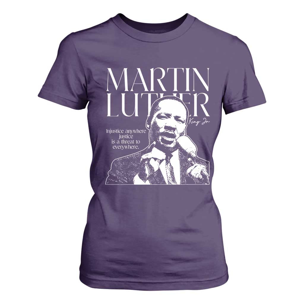 Martin Luther King Jr T Shirt For Women MLK Day Black History Month Inspirational Quote - African Pride