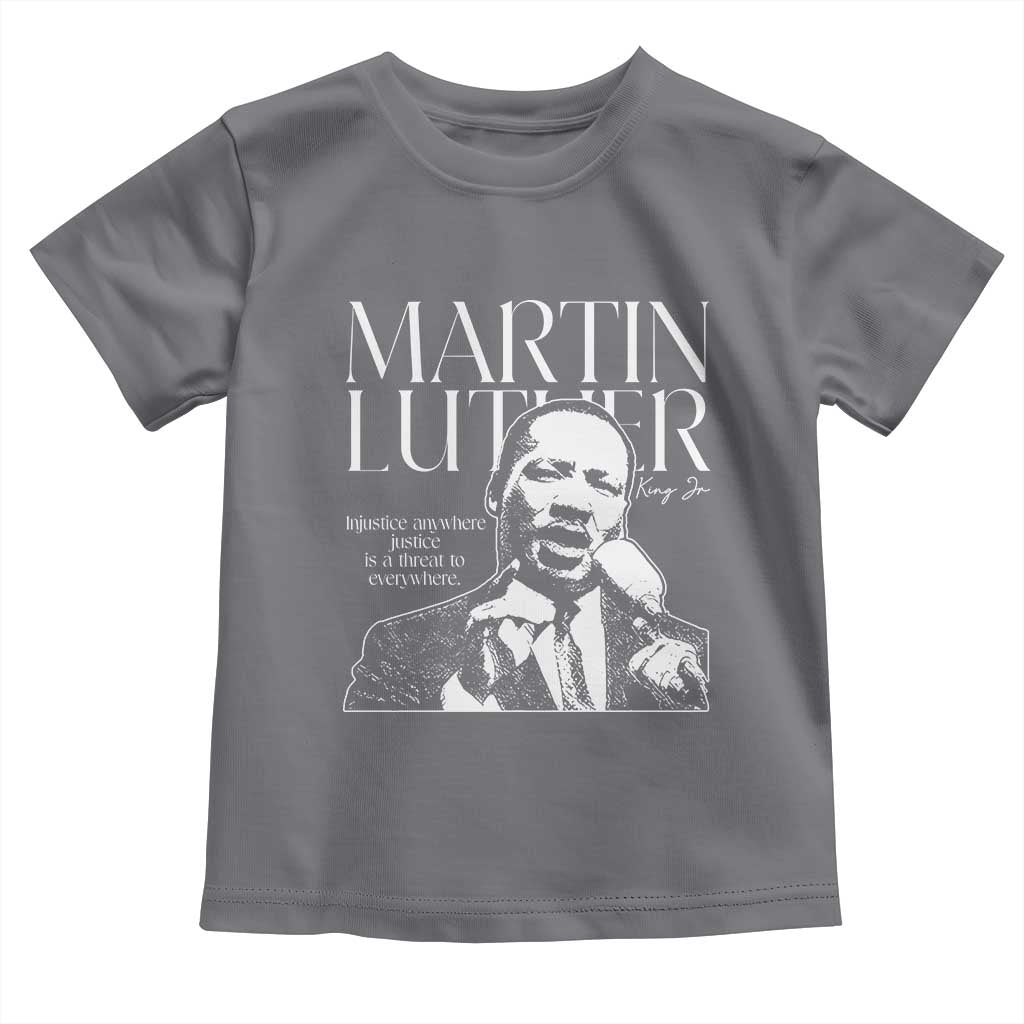 Martin Luther King Jr Toddler T Shirt MLK Day Black History Month Inspirational Quote - African Pride