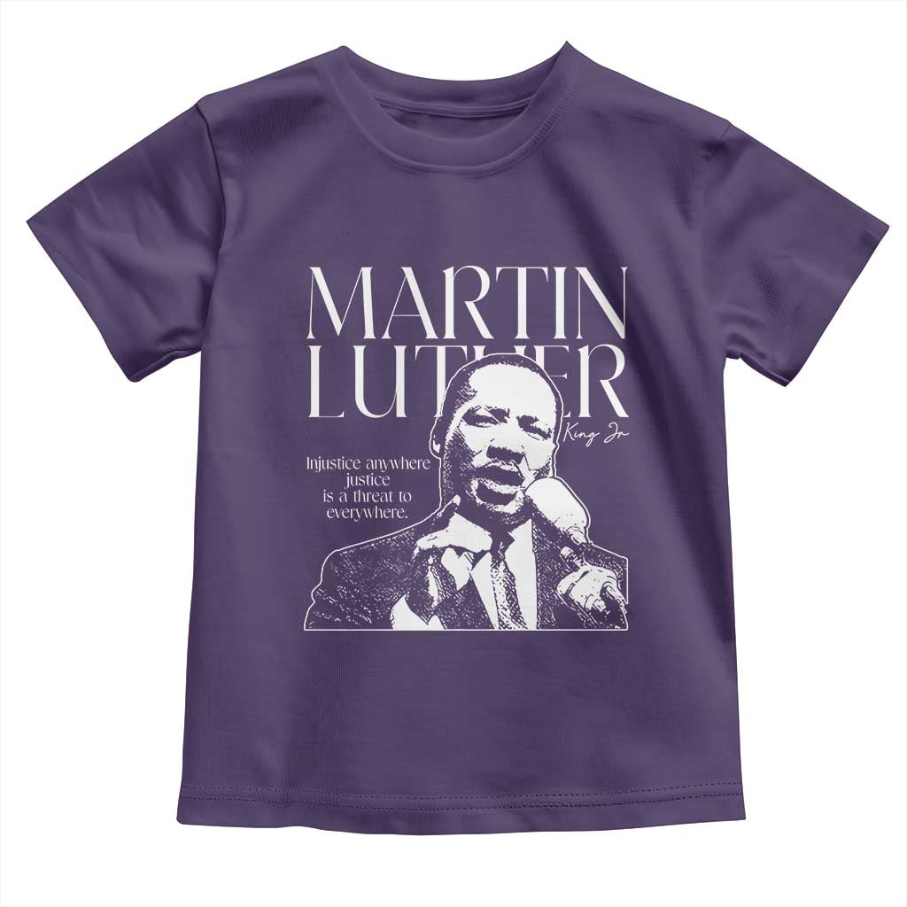 Martin Luther King Jr Toddler T Shirt MLK Day Black History Month Inspirational Quote - African Pride
