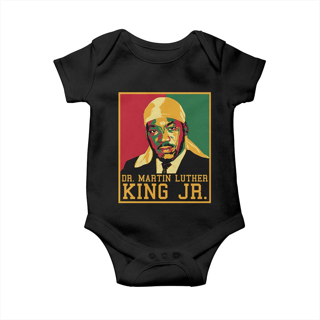 Martin Luther King Baby Onesie Retro MLK Day - African Pride
