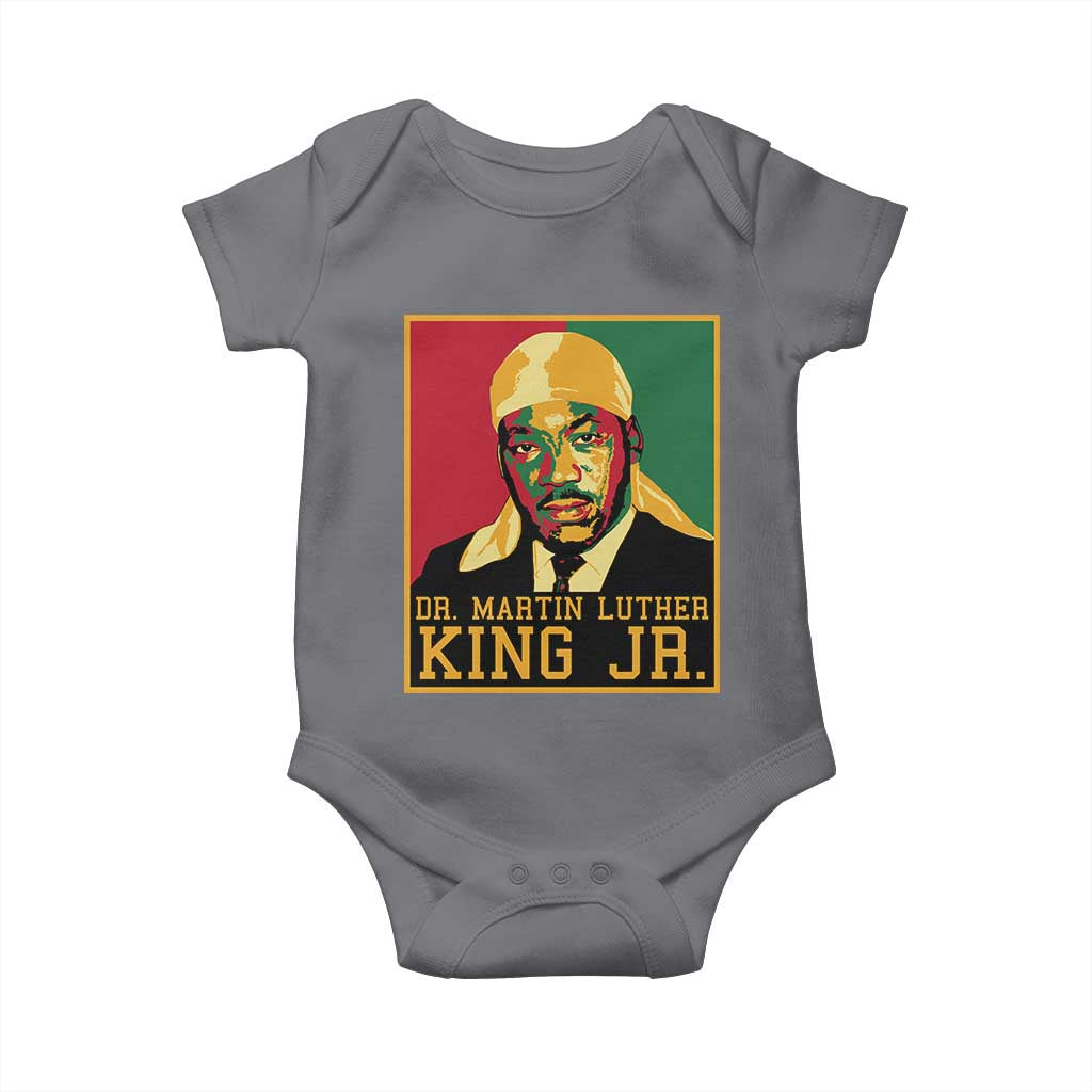 Martin Luther King Baby Onesie Retro MLK Day - African Pride