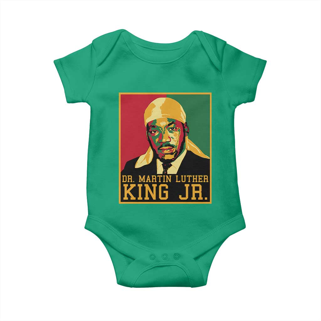 Martin Luther King Baby Onesie Retro MLK Day - African Pride