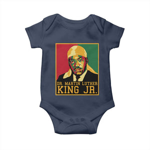 Martin Luther King Baby Onesie Retro MLK Day - African Pride