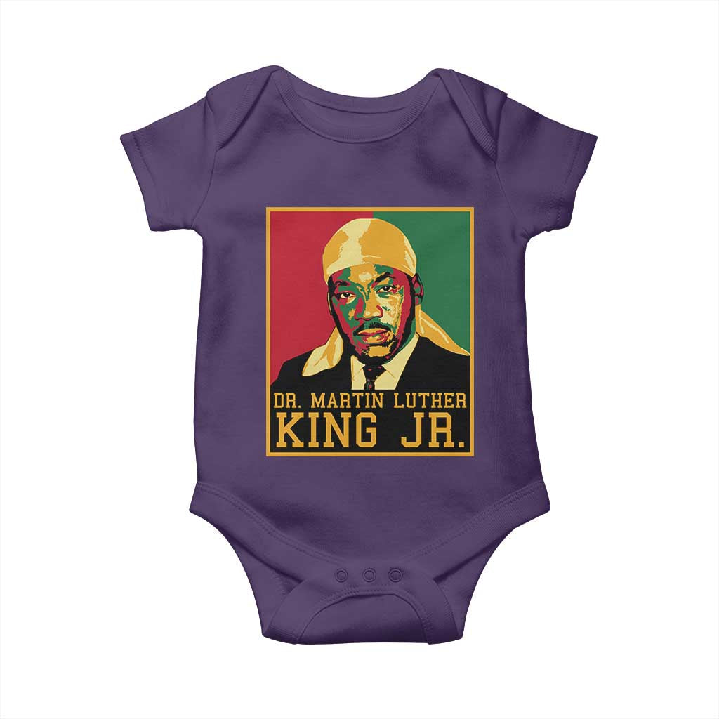 Martin Luther King Baby Onesie Retro MLK Day - African Pride