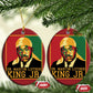 Martin Luther King Christmas Ornament Retro MLK Day - African Pride