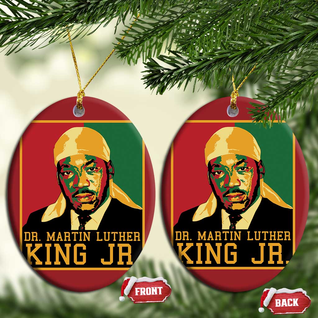 Martin Luther King Christmas Ornament Retro MLK Day - African Pride