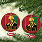 Martin Luther King Christmas Ornament Retro MLK Day - African Pride