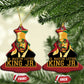 Martin Luther King Christmas Ornament Retro MLK Day - African Pride