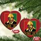 Martin Luther King Christmas Ornament Retro MLK Day - African Pride