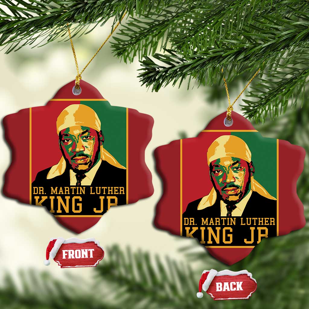 Martin Luther King Christmas Ornament Retro MLK Day - African Pride