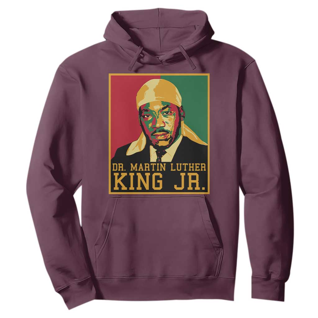Martin Luther King Hoodie Retro MLK Day - African Pride