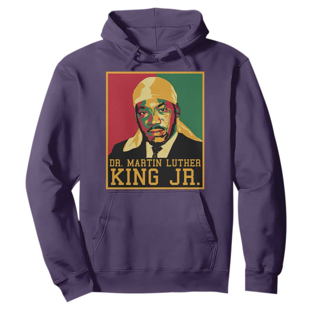 Martin Luther King Hoodie Retro MLK Day - African Pride
