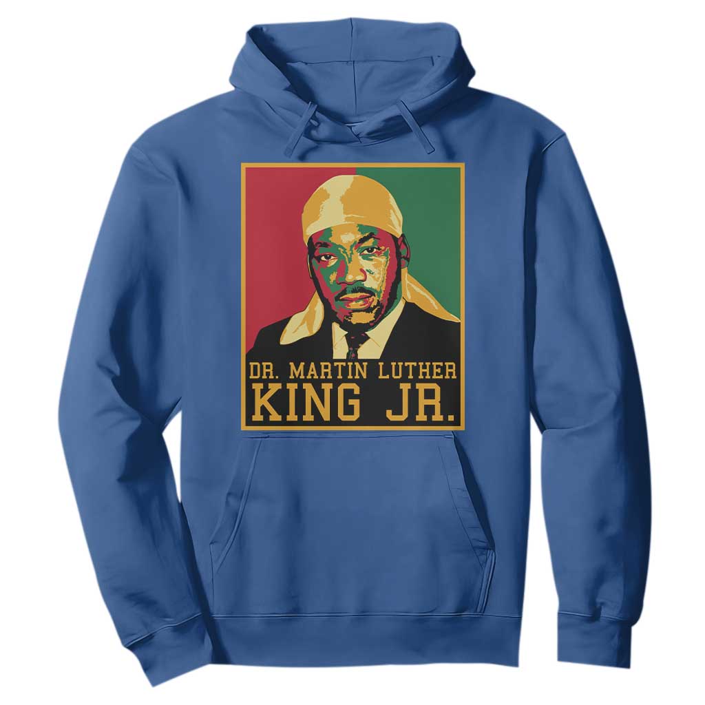 Martin Luther King Hoodie Retro MLK Day - African Pride