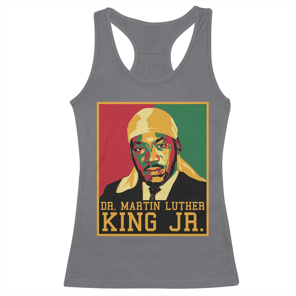 Martin Luther King Racerback Tank Top Retro MLK Day - African Pride