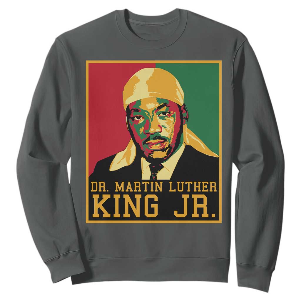 Martin Luther King Sweatshirt Retro MLK Day - African Pride