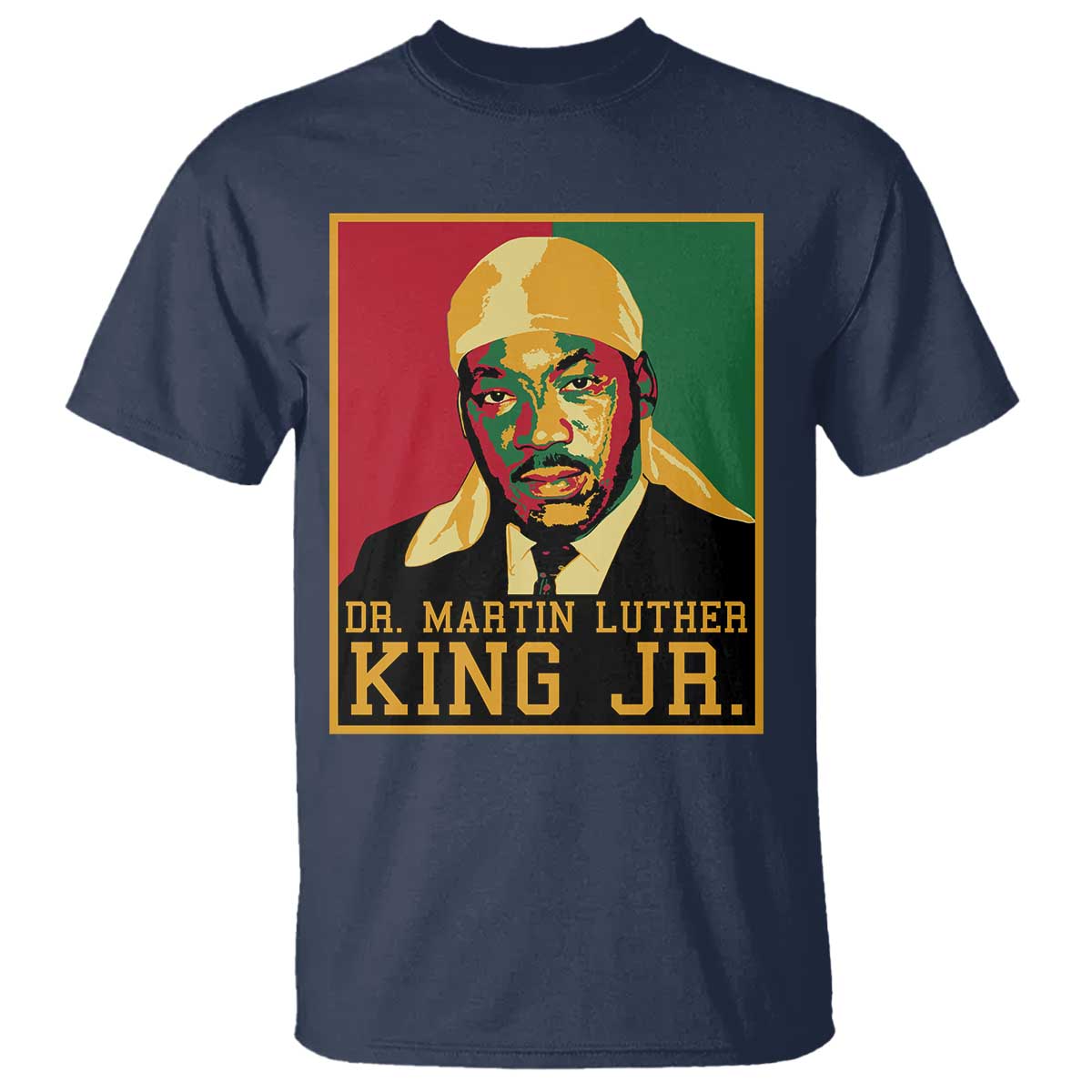 Martin Luther King T Shirt Retro MLK Day - African Pride