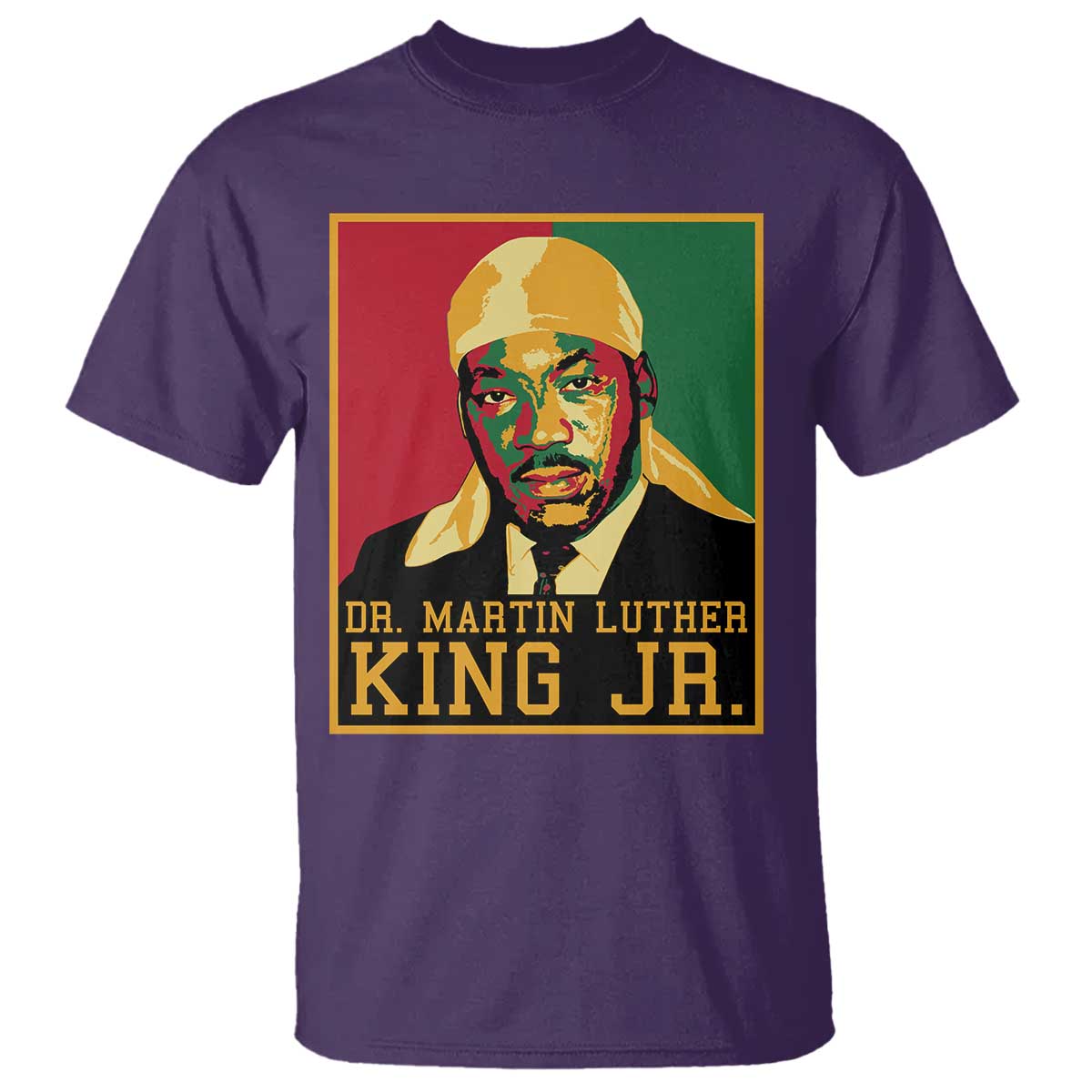 Martin Luther King T Shirt Retro MLK Day - African Pride