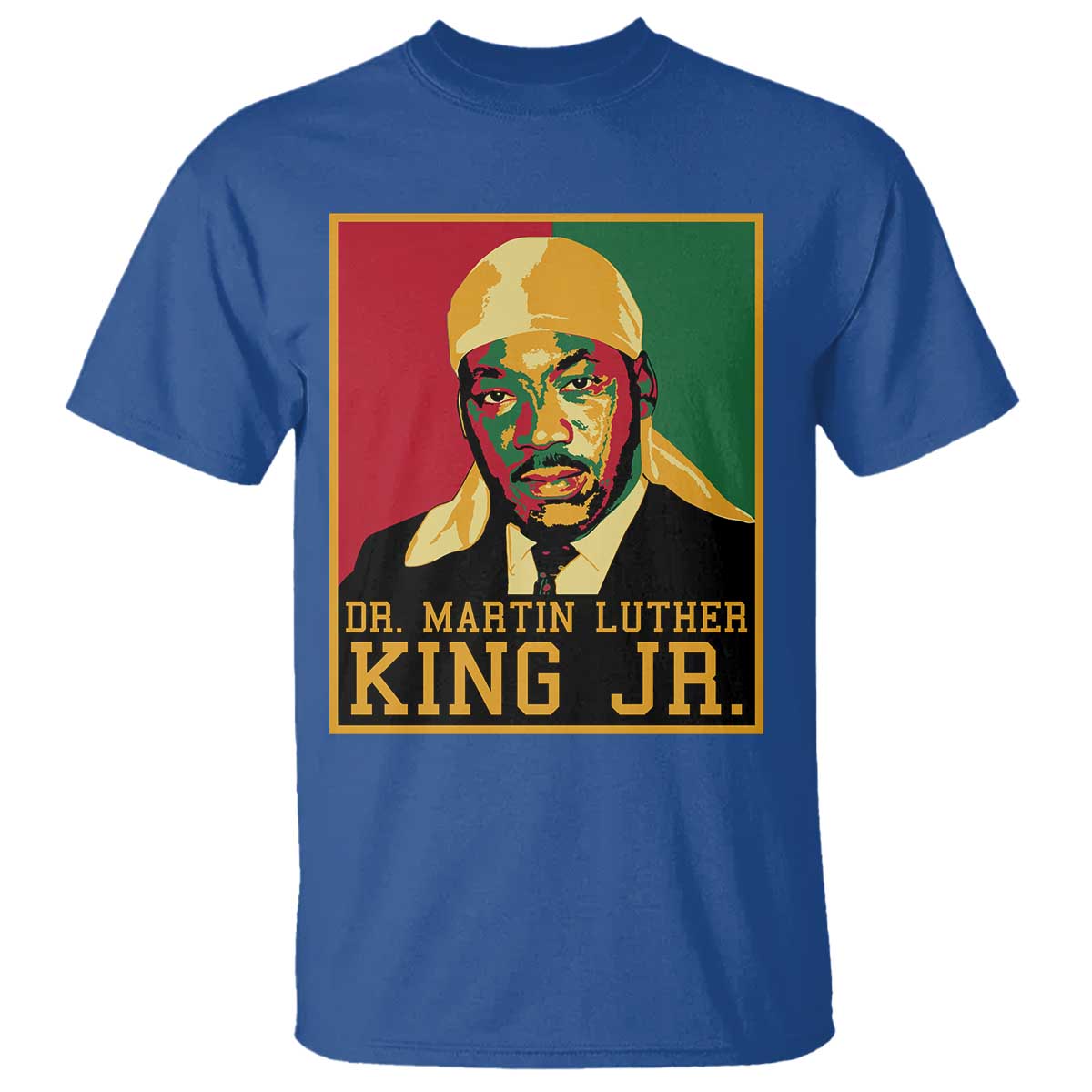 Martin Luther King T Shirt Retro MLK Day - African Pride