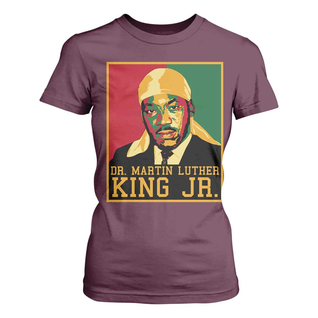 Martin Luther King T Shirt For Women Retro MLK Day - African Pride