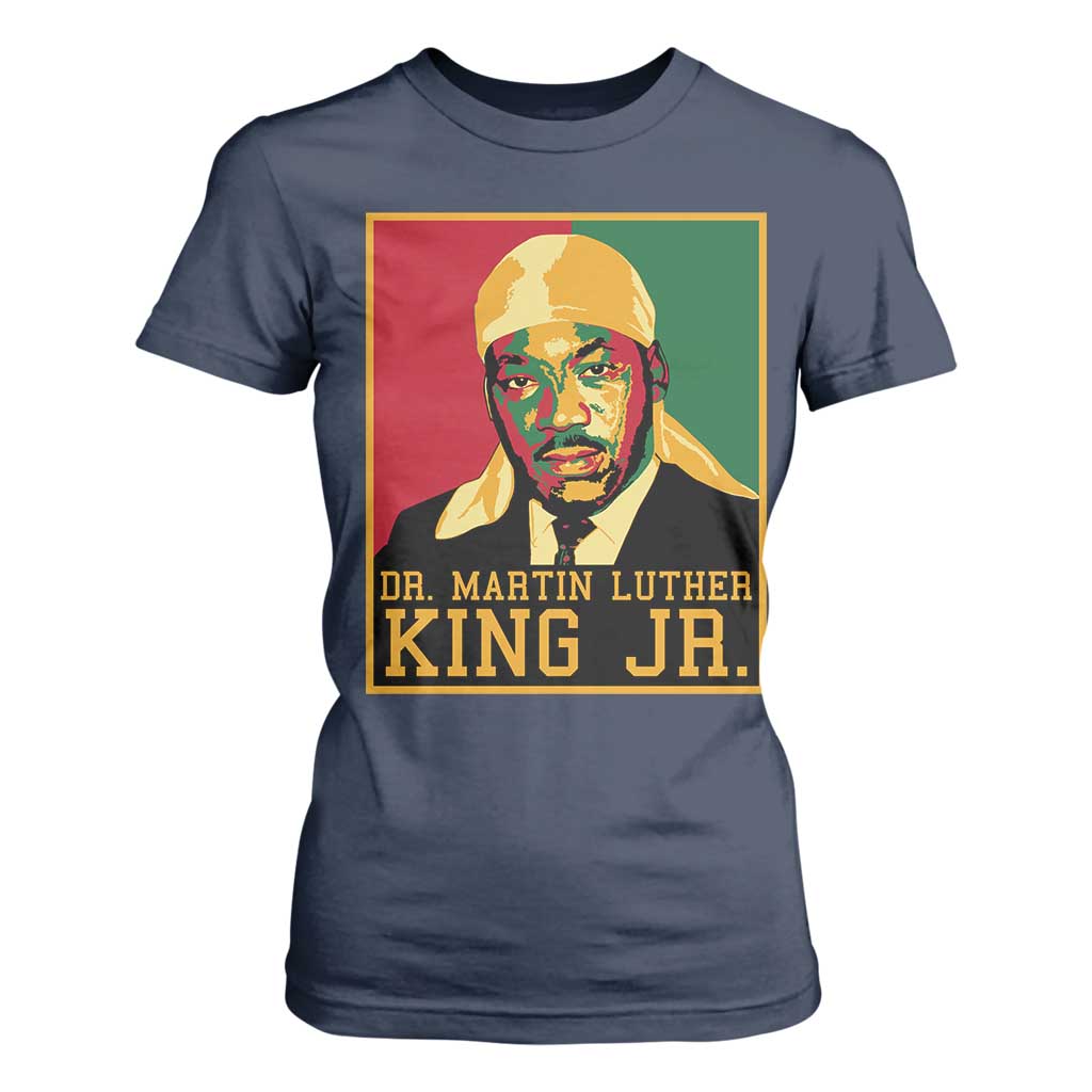 Martin Luther King T Shirt For Women Retro MLK Day - African Pride