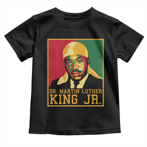 Martin Luther King Toddler T Shirt Retro MLK Day - African Pride