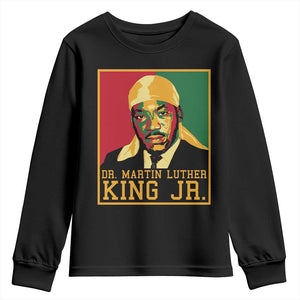 Martin Luther King Youth Sweatshirt Retro MLK Day - African Pride