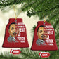 Martin Luther King Jr. Christmas Ornament Civil Rights Injustice Anywhere Is a Threat To Justice Everywhere - African Pride