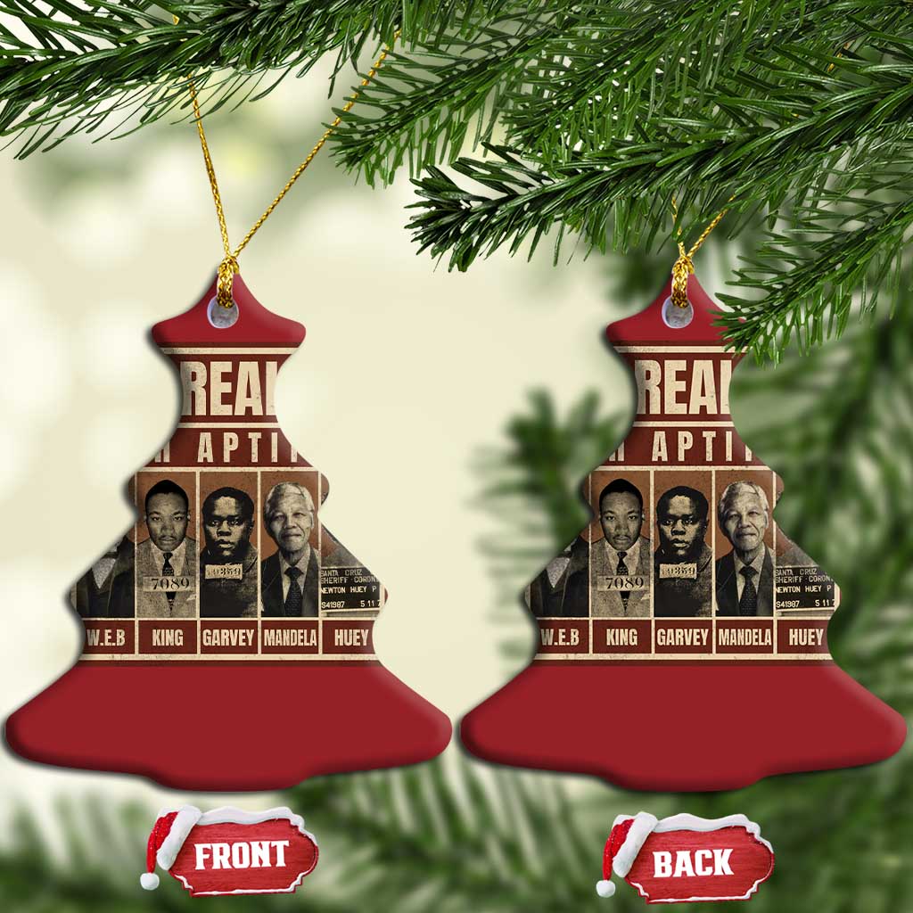 Black History Month Christmas Ornament The Real G's Black Leaders - African Pride
