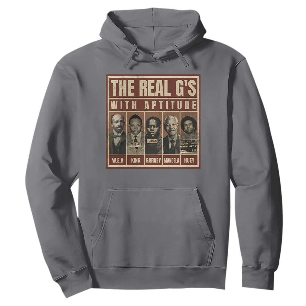 Black History Month Hoodie The Real G's Black Leaders - African Pride