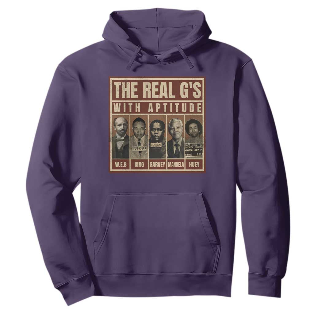Black History Month Hoodie The Real G's Black Leaders - African Pride