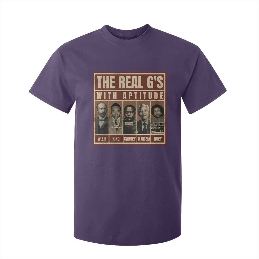 Black History Month T Shirt For Kid The Real G's Black Leaders - African Pride