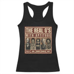 Black History Month Racerback Tank Top The Real G's Black Leaders - African Pride