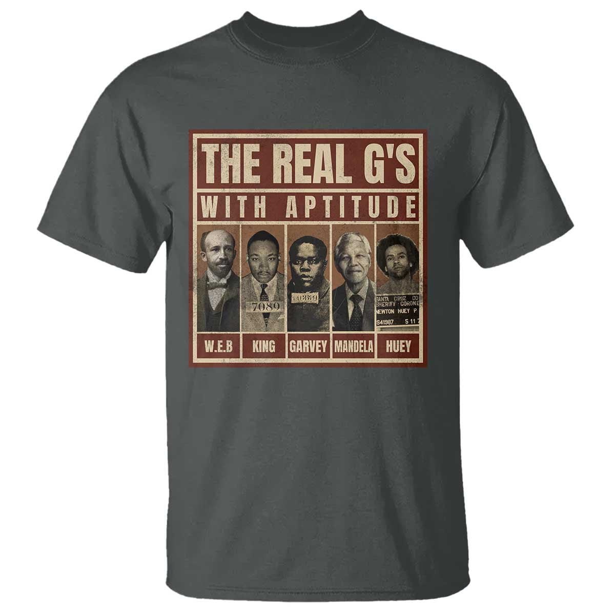 Black History Month T Shirt The Real G's Black Leaders - African Pride